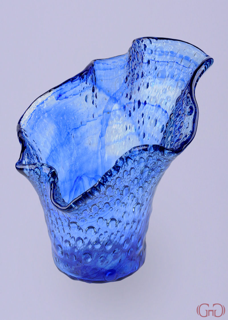 Vase MOONLIGHT 30 CM Blue vase-moonlight-30CM-blue