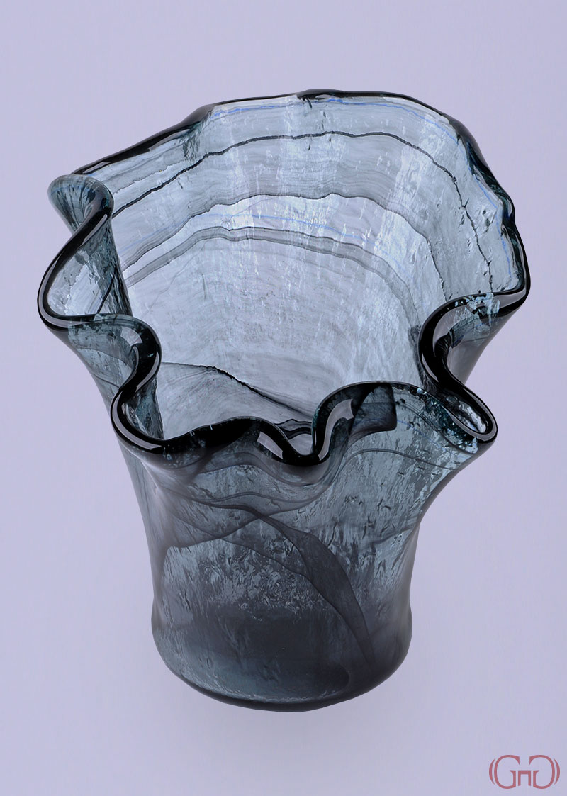 Vase ROCCIA 30 CM Black vase-roccia-30CM-black