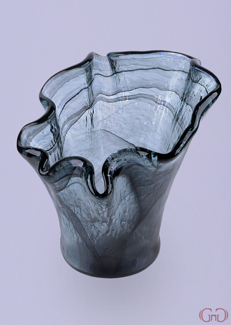 Vase ROCCIA 30 CM Black vase-roccia-30CM-black