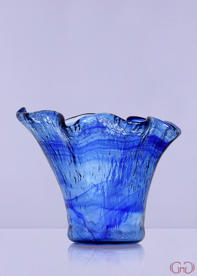 Vase ROCCIA 30 CM Blue vase-roccia-30CM-blue