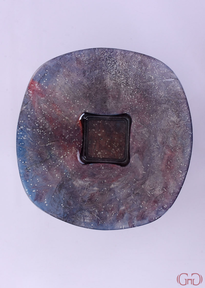 Bowl INCLINATION Square 30 CM with Universe Decoration bowl-inclination-square-30CM-universe-decoration
