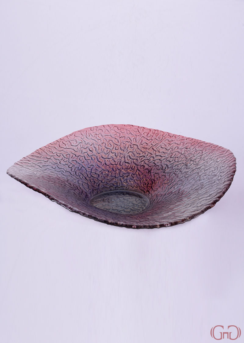 Centerpiece ROCCIA Daffodyl 40 CM with Purple Blue Decoration centerpiece-roccia-daffodyl-40CM-purple-blue-decoration