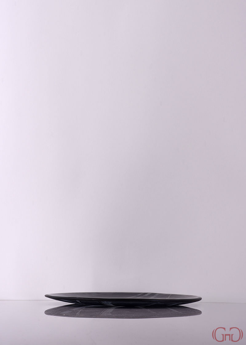 Plate Smooth 32 CM with Leaves Decoration plate-smooth-32CM-leaves-decoration