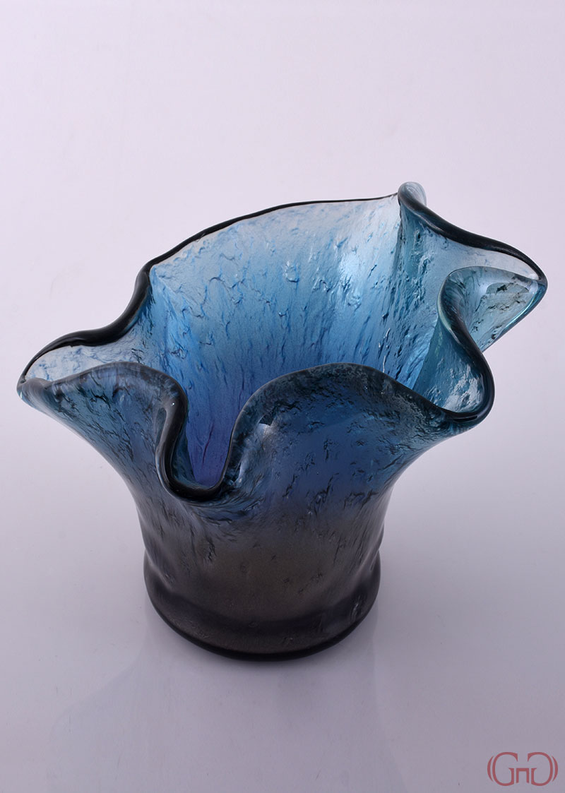 Vase ROCCIA 25 CM with Purple Blue Decoration vase-roccia-25CM-purple-blue-decoration