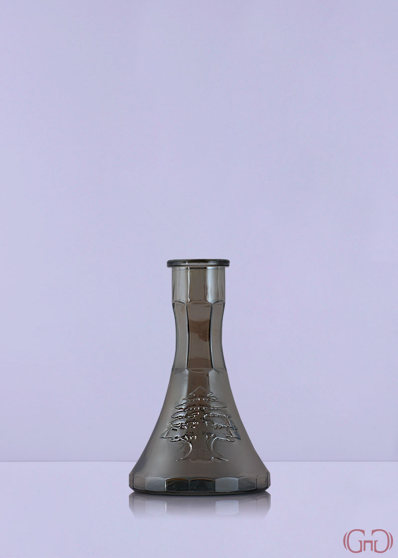 Nargile 2 Cedars Pyramid 22 CM Smoke nargile-2-cedars-pyramid-22CM-smoke