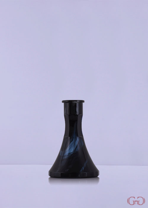 nargile-blank-pyramid-22CM-black