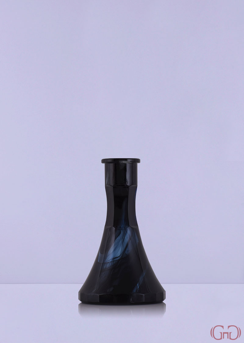 Nargile Blank Pyramid 24 CM Black nargile-blank-pyramid-24CM-black