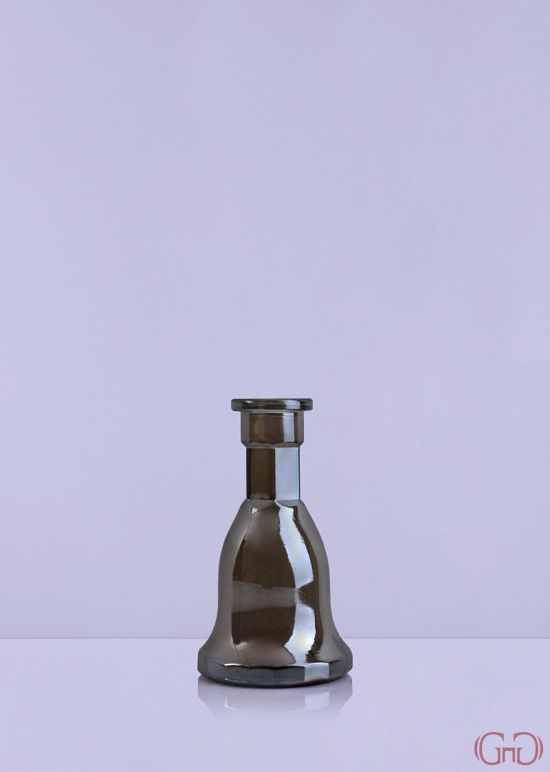 Nargile Blank Round 21 CM Smoke nargile-blank-round-21CM-smoke