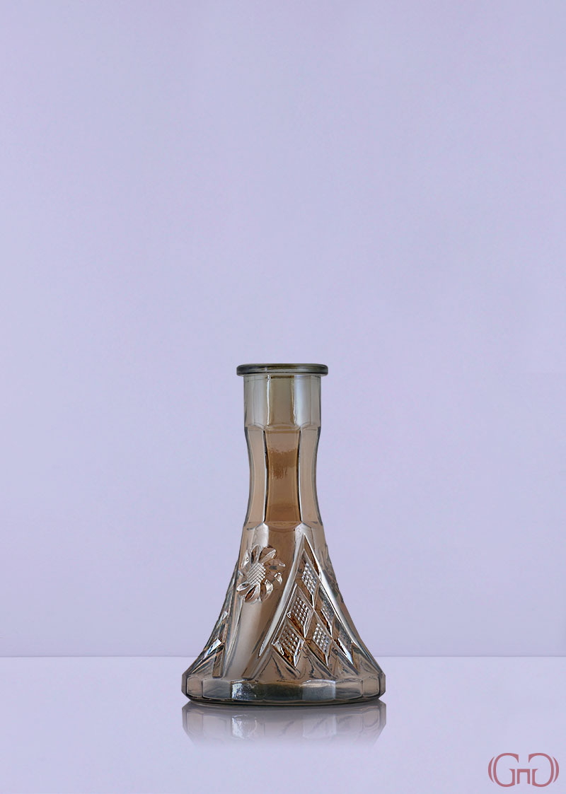 Nargile Design 1 Pyramid 24 CM Amber nargile-design-1-pyramid-24CM-amber