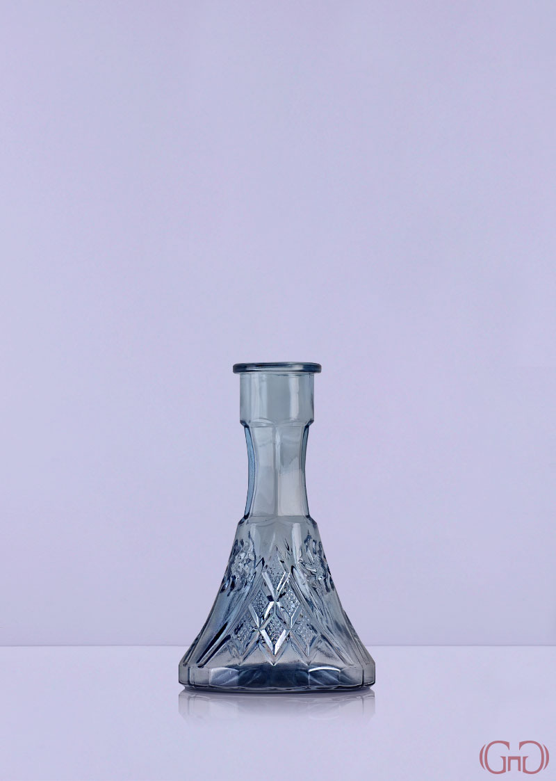 Nargile Design 1 Pyramid 24 CM Light Blue nargile-design-1-pyramid-24CM-light-blue