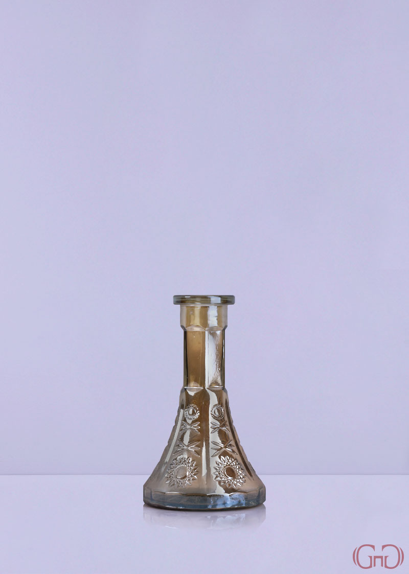 Nargile Design 2 Pyramid 21 CM Amber nargile-design-2-pyramid-21CM-amber