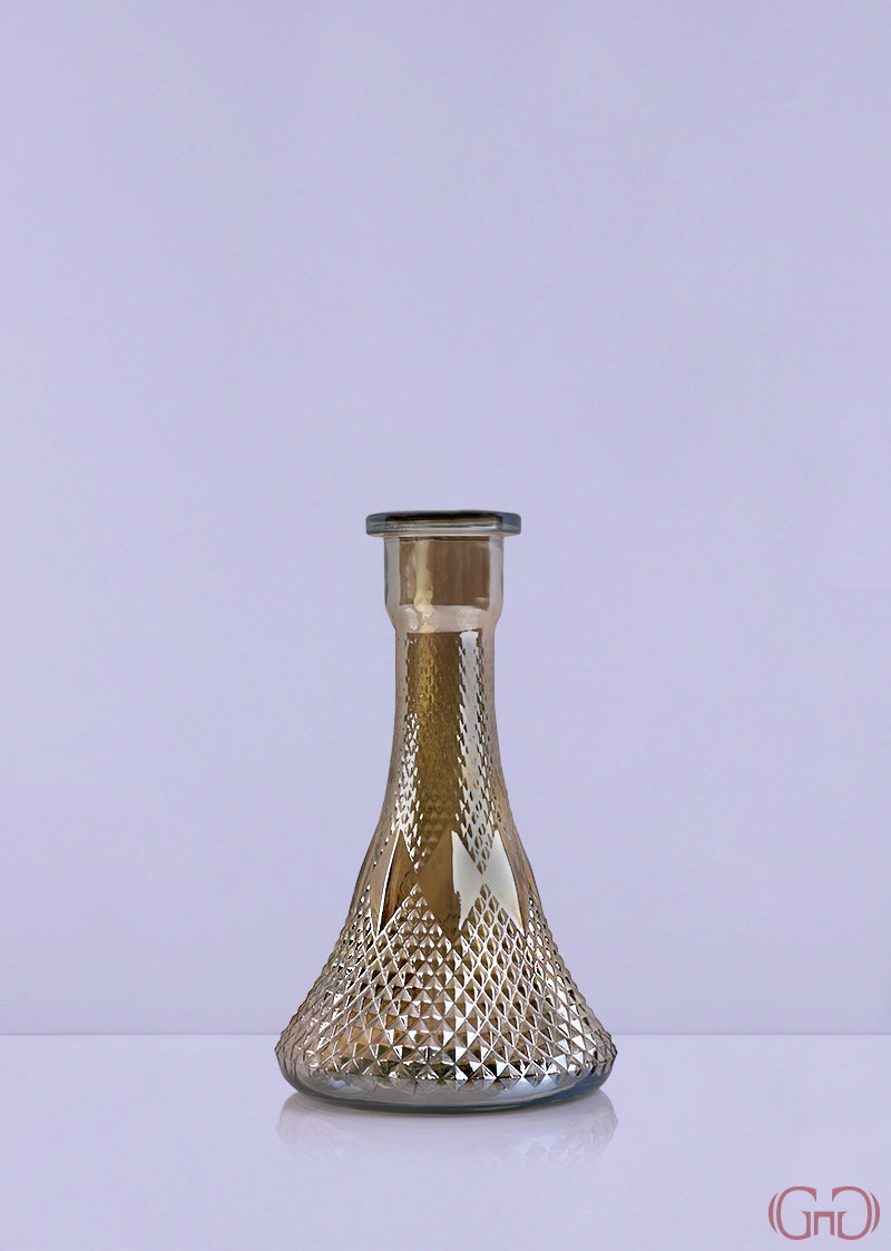 Nargile Design 2 Pyramid 27 CM Amber nargile-design-2-pyramid-27CM-amber