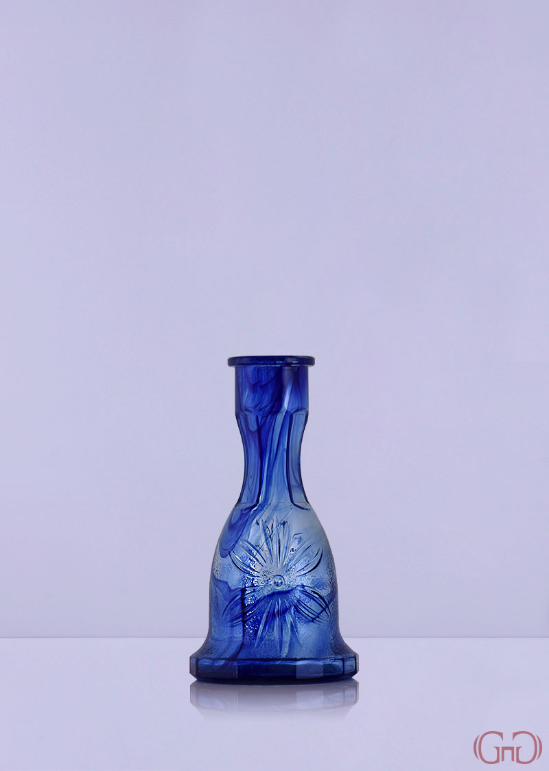 Nargile Design 2 Round 22 CM Blue nargile-design-2-round-22CM-blue