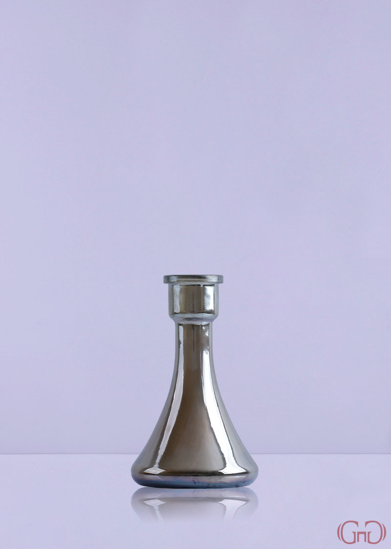 Nargile Smooth Pyramid 22 CM Smoke nargile-smooth-pyramid-22CM-smoke